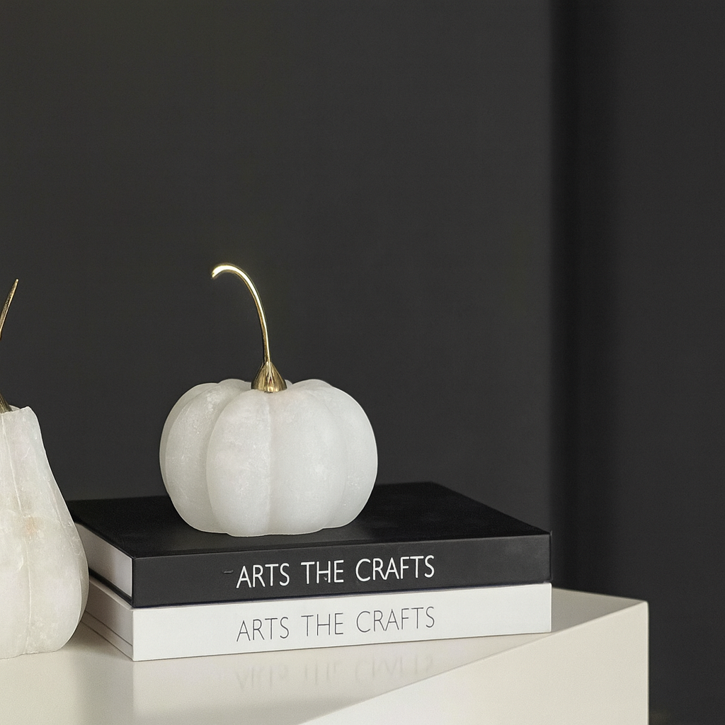 Frosted White Pumpkin