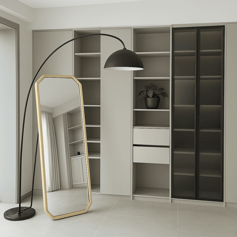 Geometric Aura Mirro