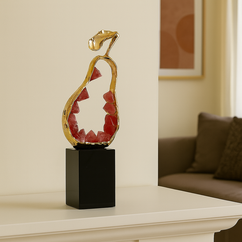 Artisan Crystal Pear