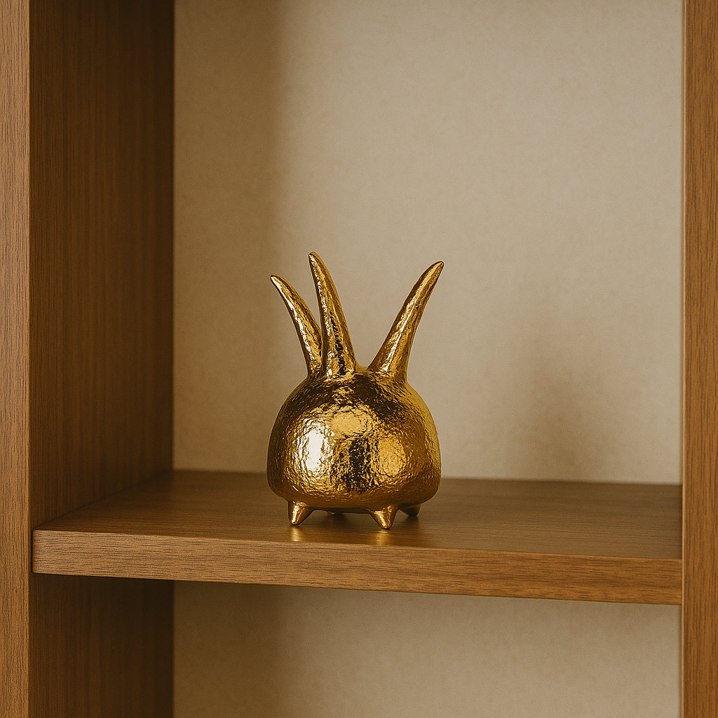 Aureus - Golden Stylized Figure