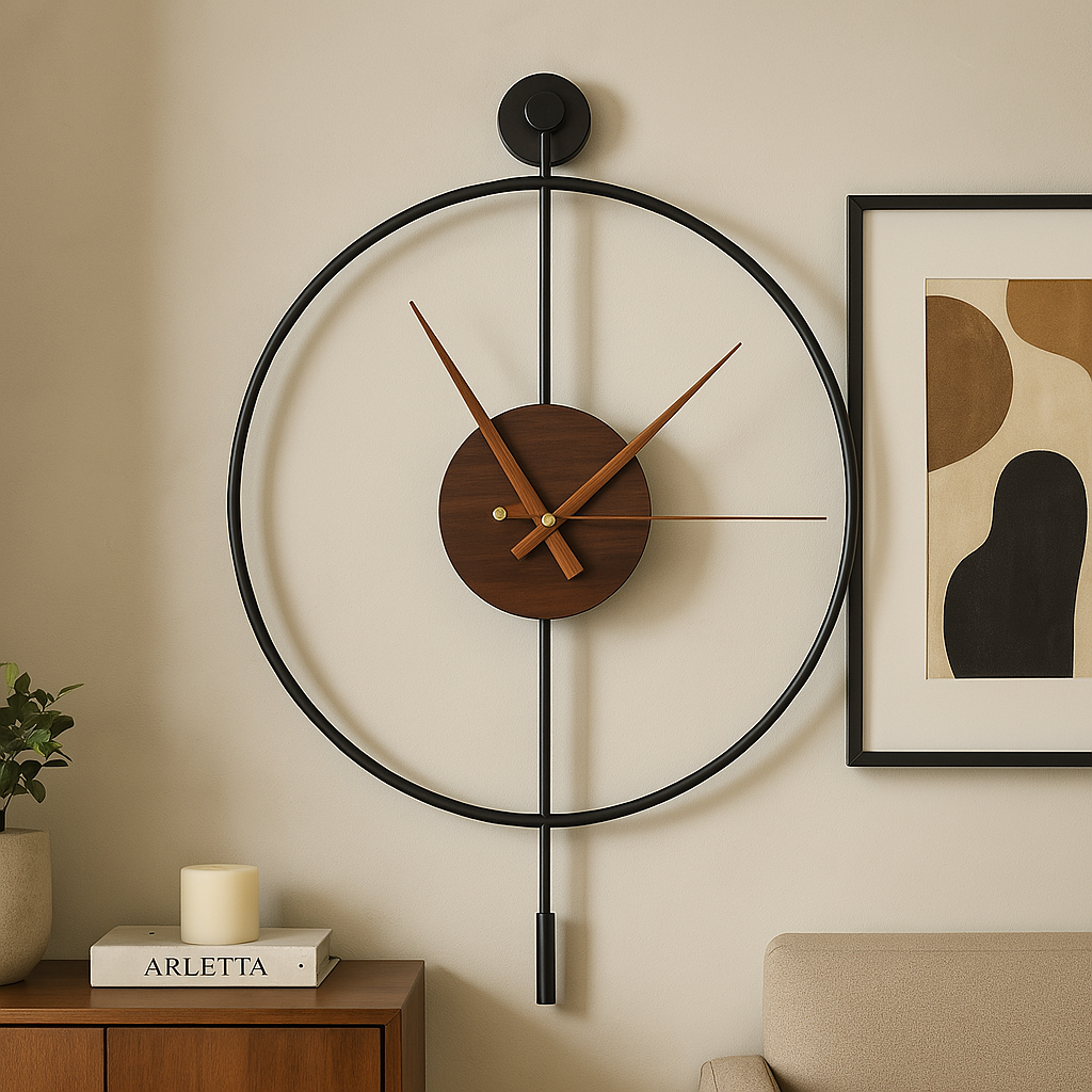 Orbital Swing Pendulum Clock