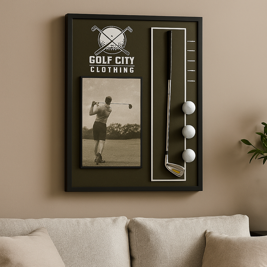 Framed Golf Training Set