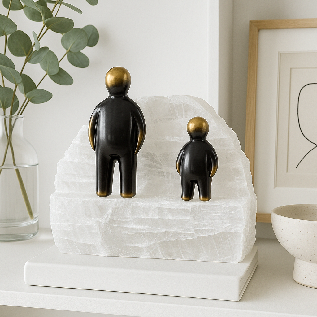 Silent Watchers Crystal Duo