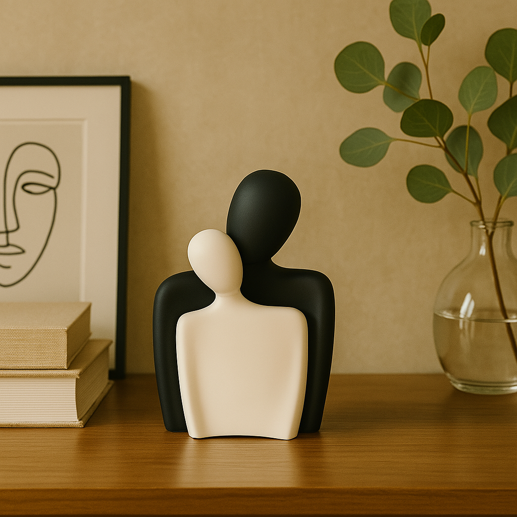 Entwined Couple Statues