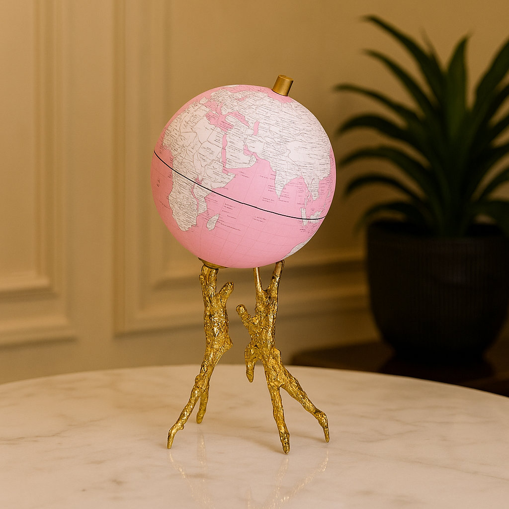 Art Deco Lumina Globe Sculpture (color variant)