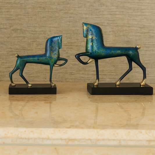 Azure Equus Sculptures