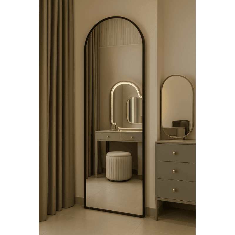 Classic Arch Floor Mirror