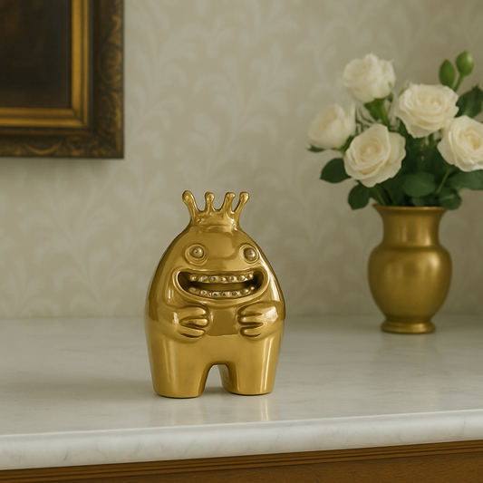 Jubilee - Golden Whimsical Figure