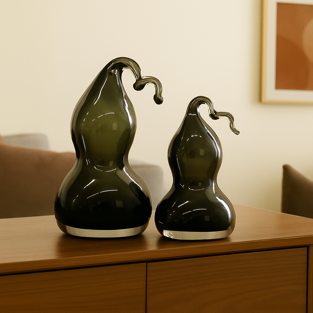 Curio - Glass Gourd Sculptures (SET)