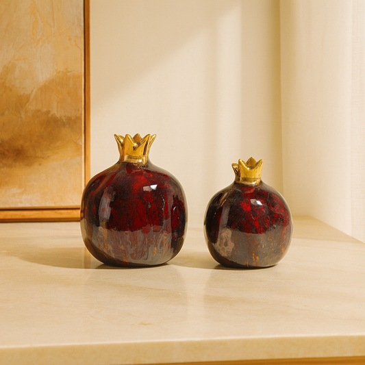 Garnet - Pomegranate Sculptures