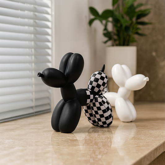 Checkered Pup