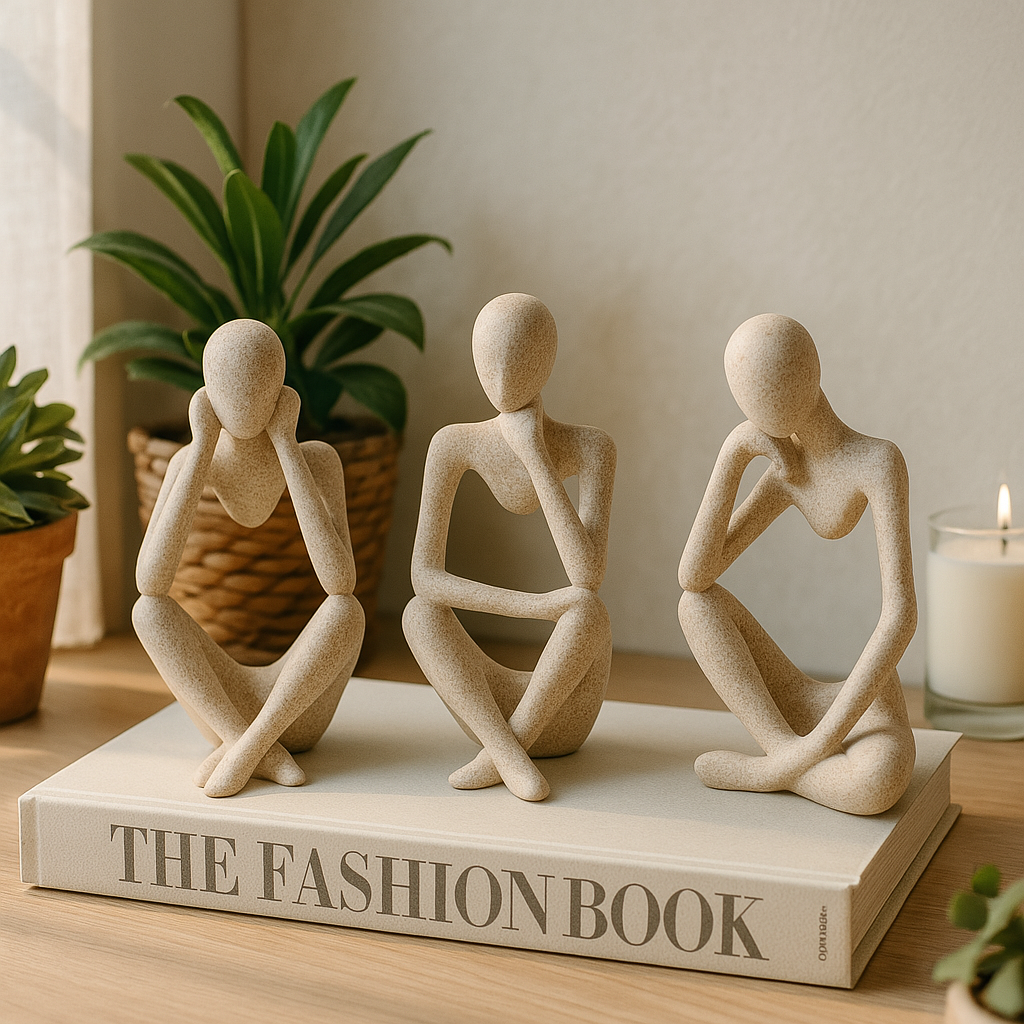 Contemplation Figure Trio