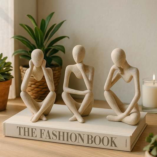 Contemplation Figure Trio