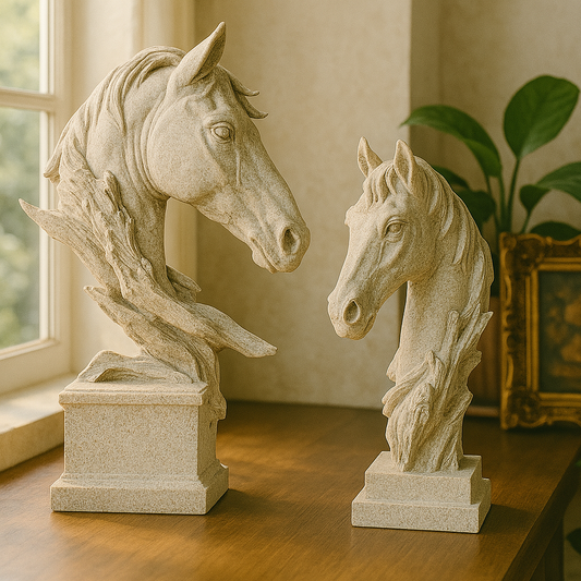 Ethereal Horse Head Duo
