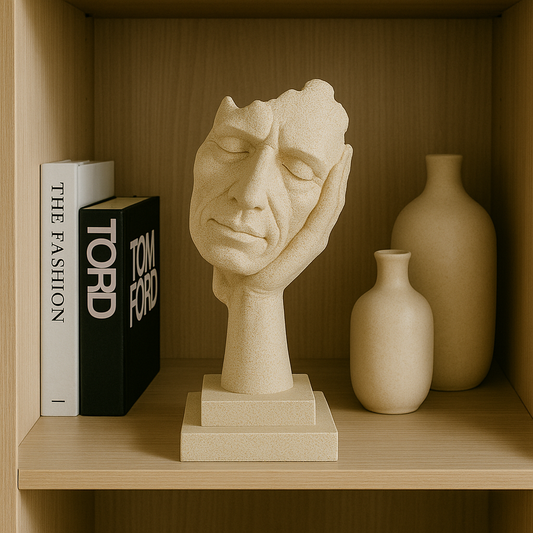 Pensive Gaze Sculpture