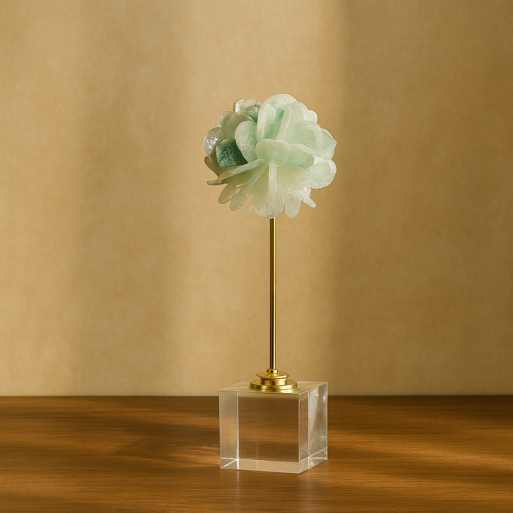 Lumina - White Flower Sculpture