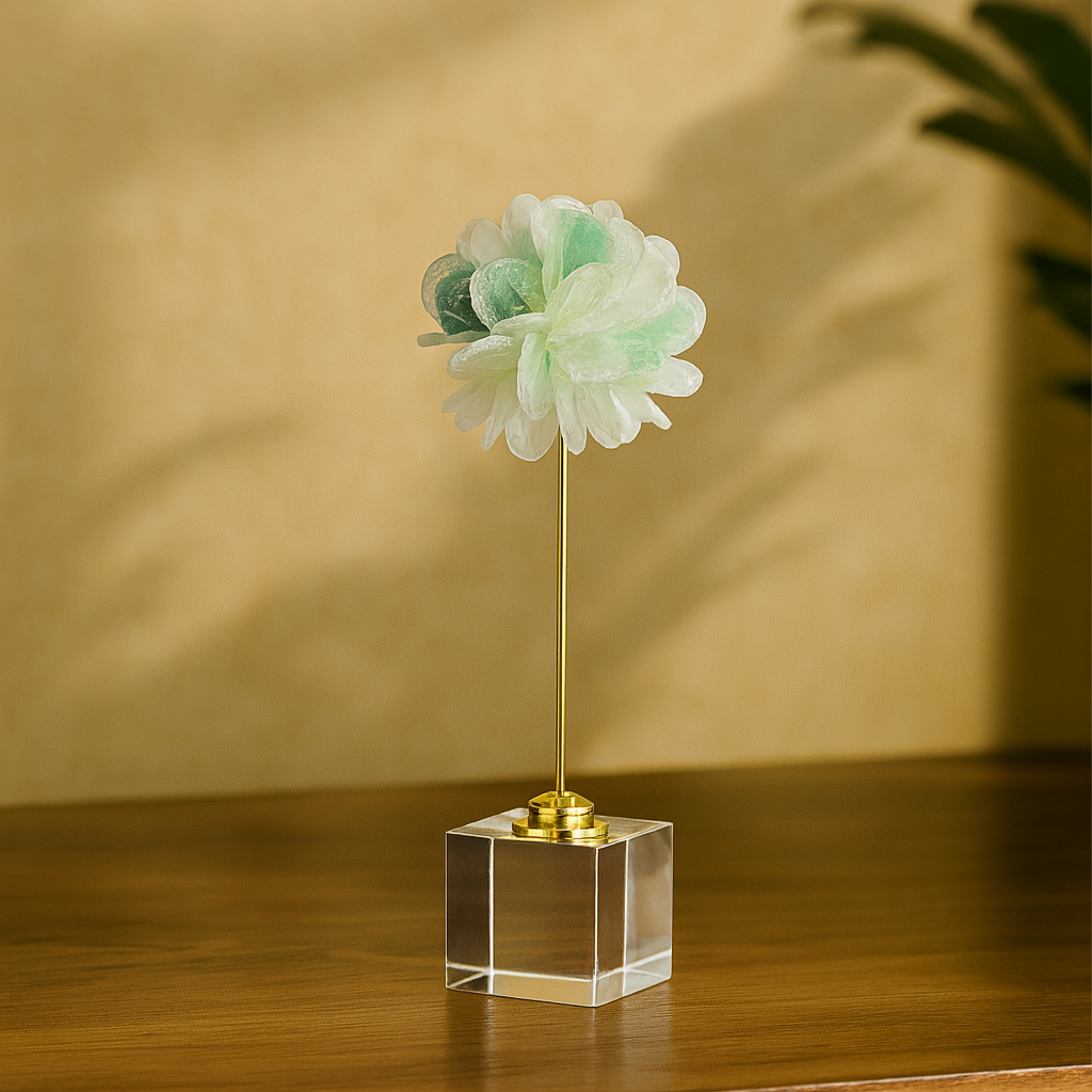 Lumina - White Flower Sculpture