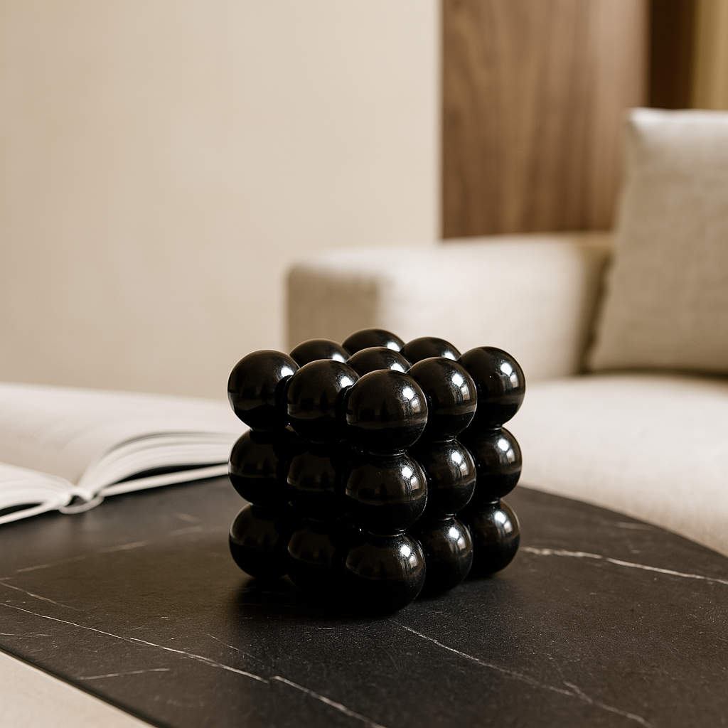 Obsidian Sphere Set