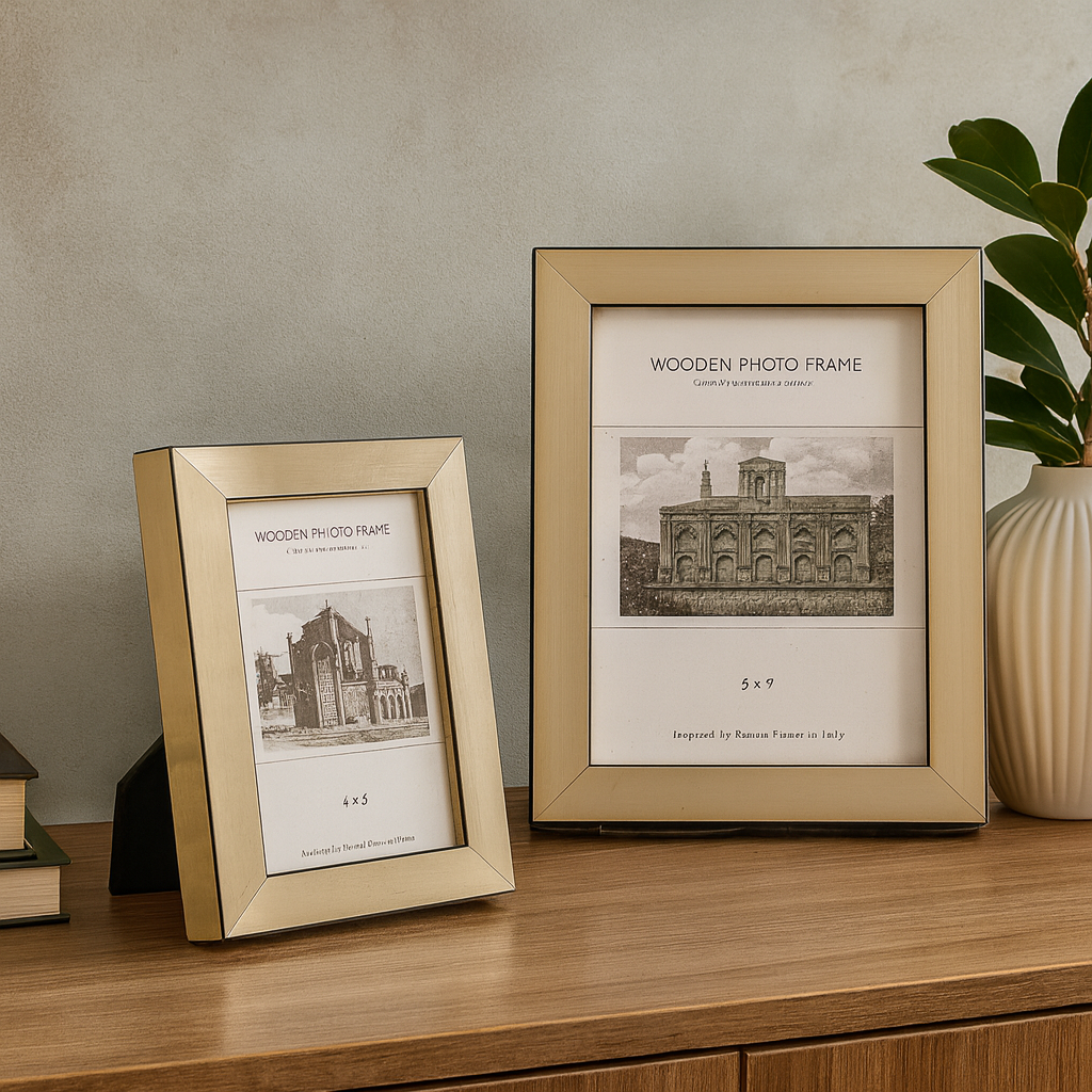 Luminous Gold Frames