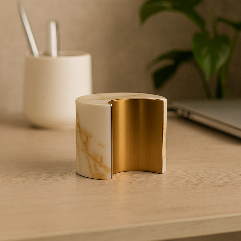 Office Desk Set-Gold
