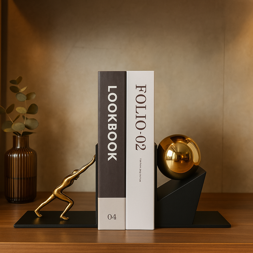 Kinetic Book Ends
