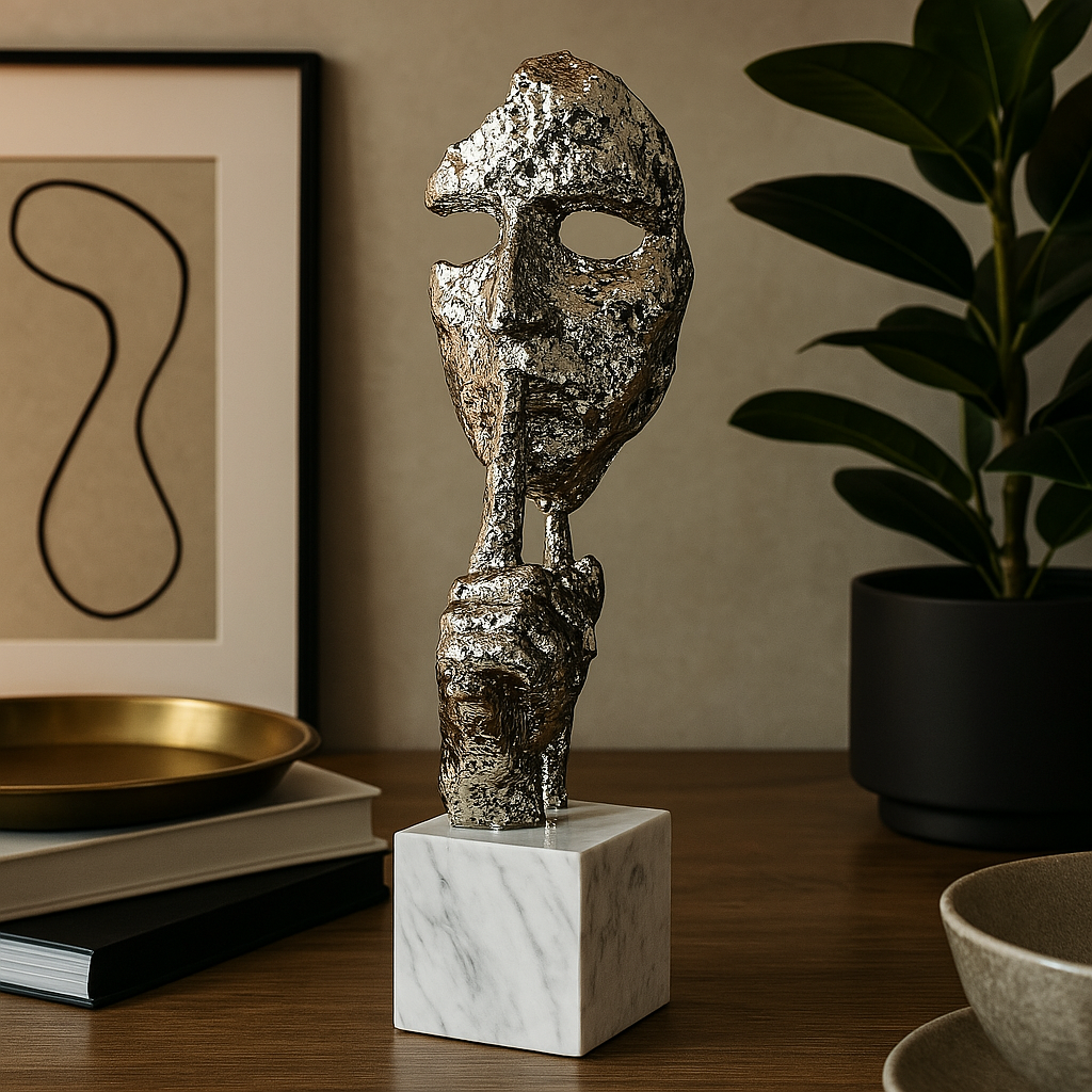 Silver Silence Mask