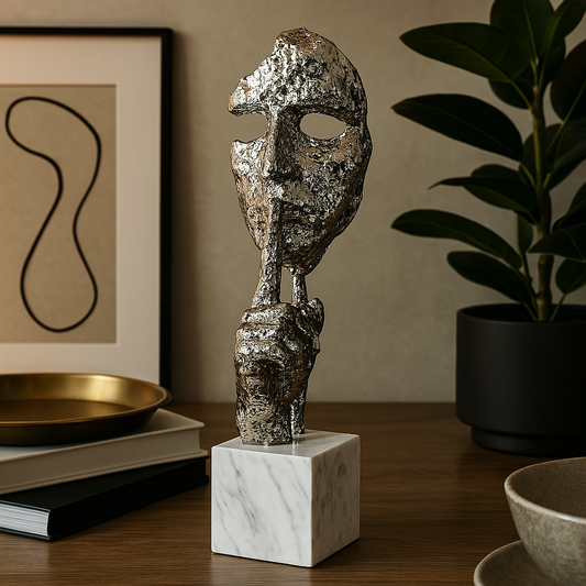 Silver Silence Mask