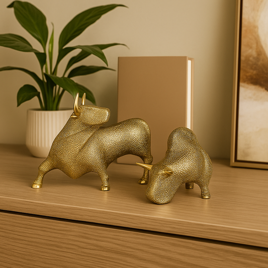 Golden Textured Bull