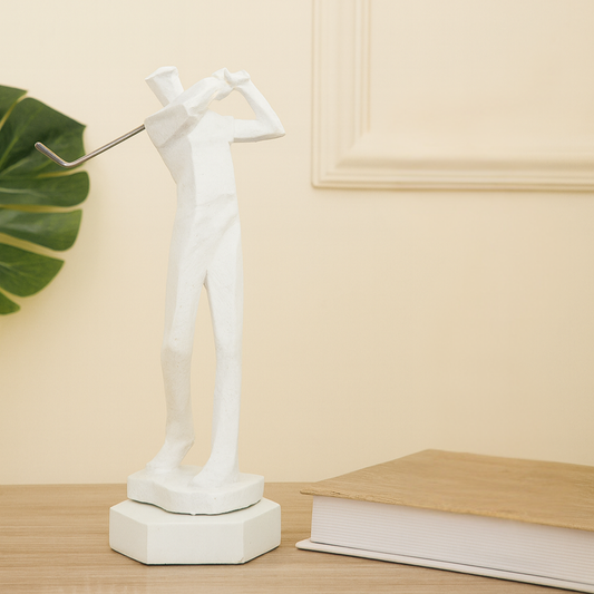 Abstract Golf Swing Duo