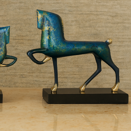 Azure Equus Sculptures