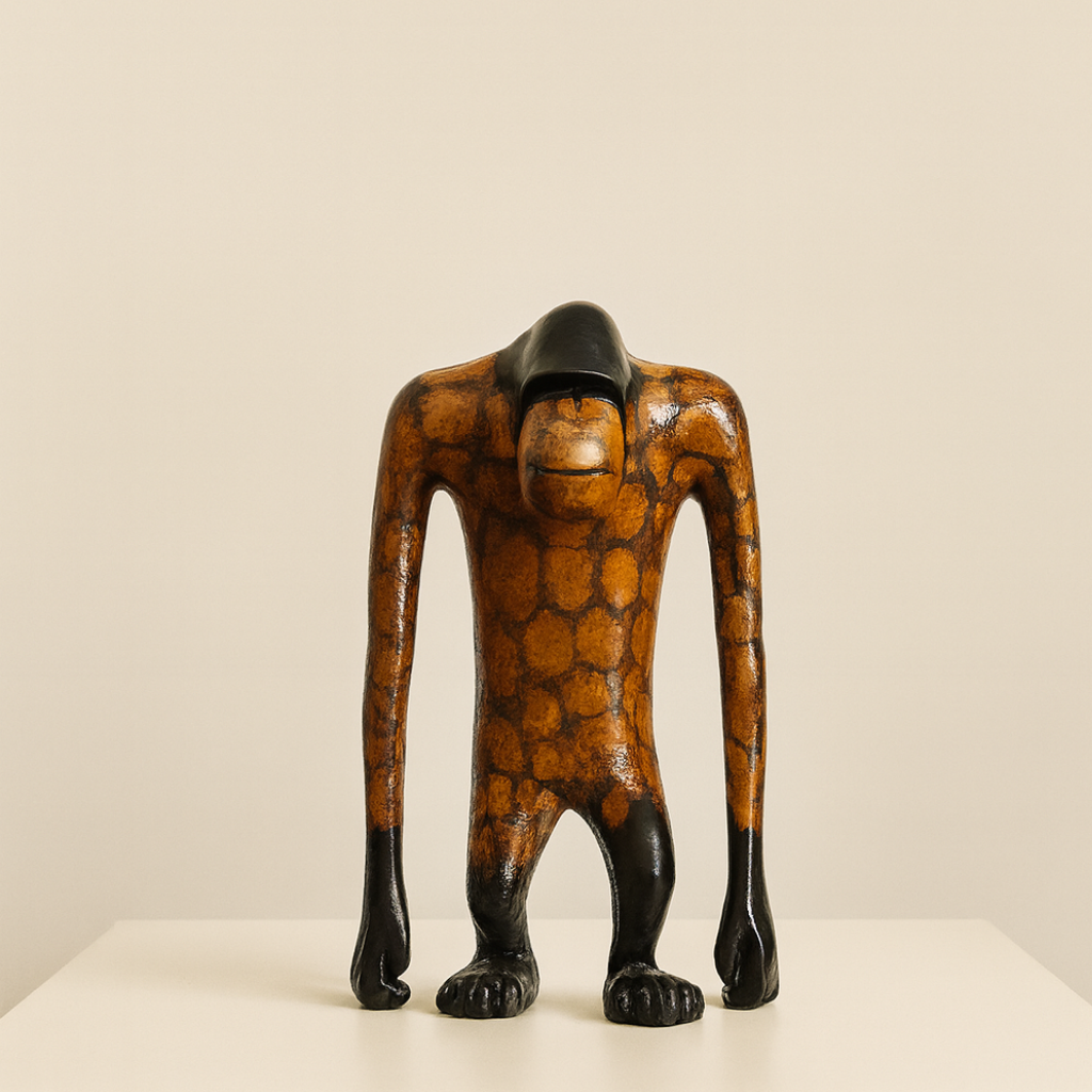 Resin Orangutan Figurine