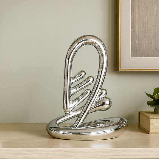 Silver Flow Sculptures
