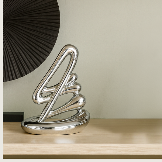 Silver Flow Sculptures