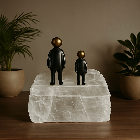 Silent Watchers Crystal Duo