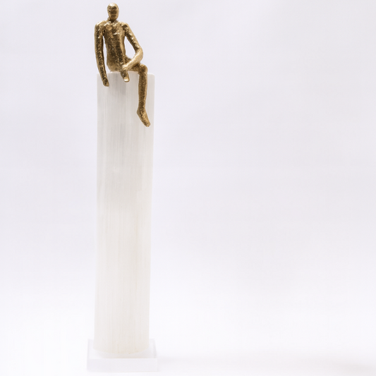Ascend - Figure Column Sculptures