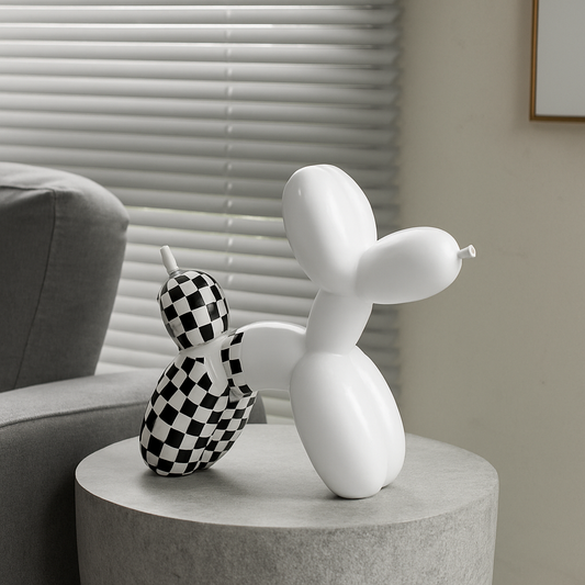 Checkered Pup