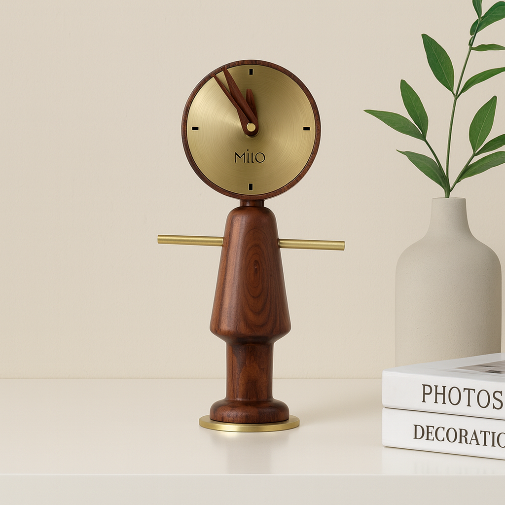 Hourglass Stand Clock