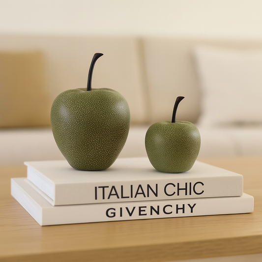 Pomona - Green Apple Sculptures