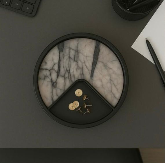 Office desk set-Black
