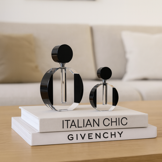 Black Halo Crystal Decor